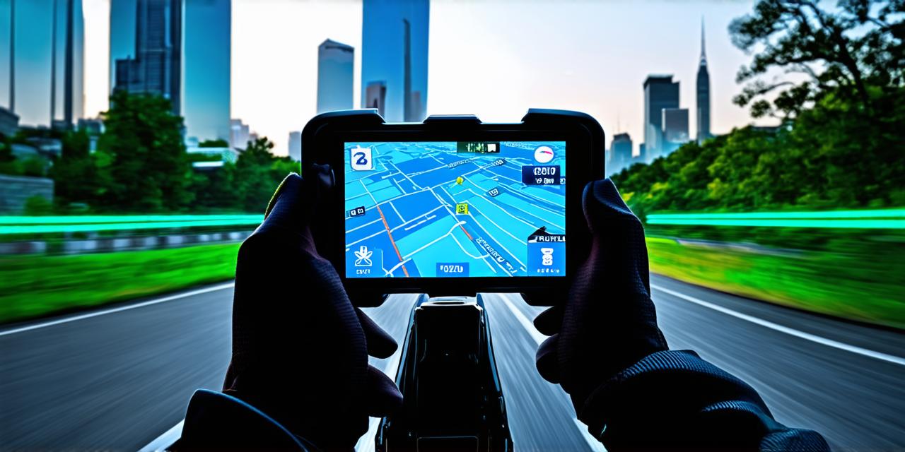 What is an augmented reality navigation system?