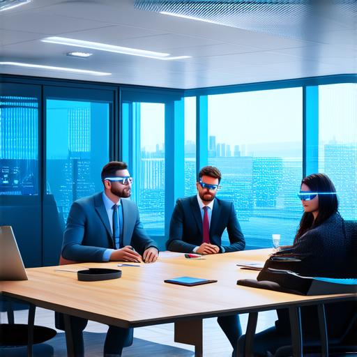 How might augmented reality transform the way businesses operate?