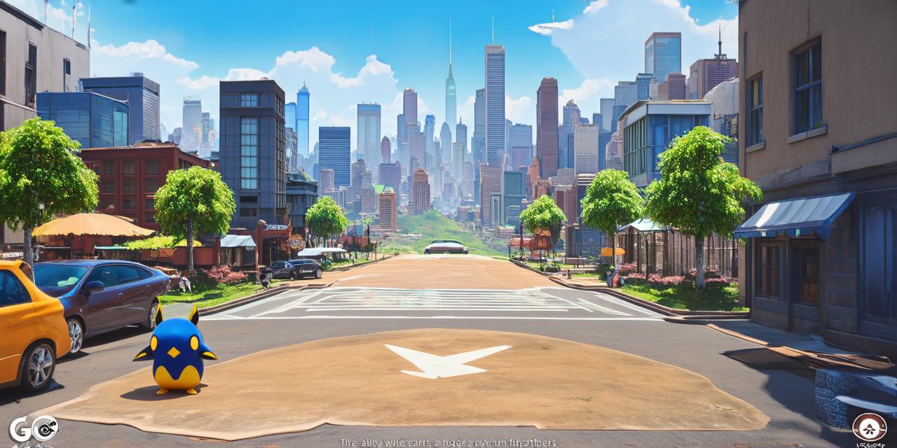 How does the game Pokémon Go serve as an example of augmented reality?